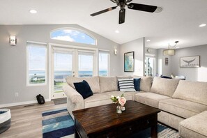 Smart-tv en een open haard