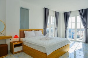 Habitación doble superior | Escritorio, wifi gratis, ropa de cama
