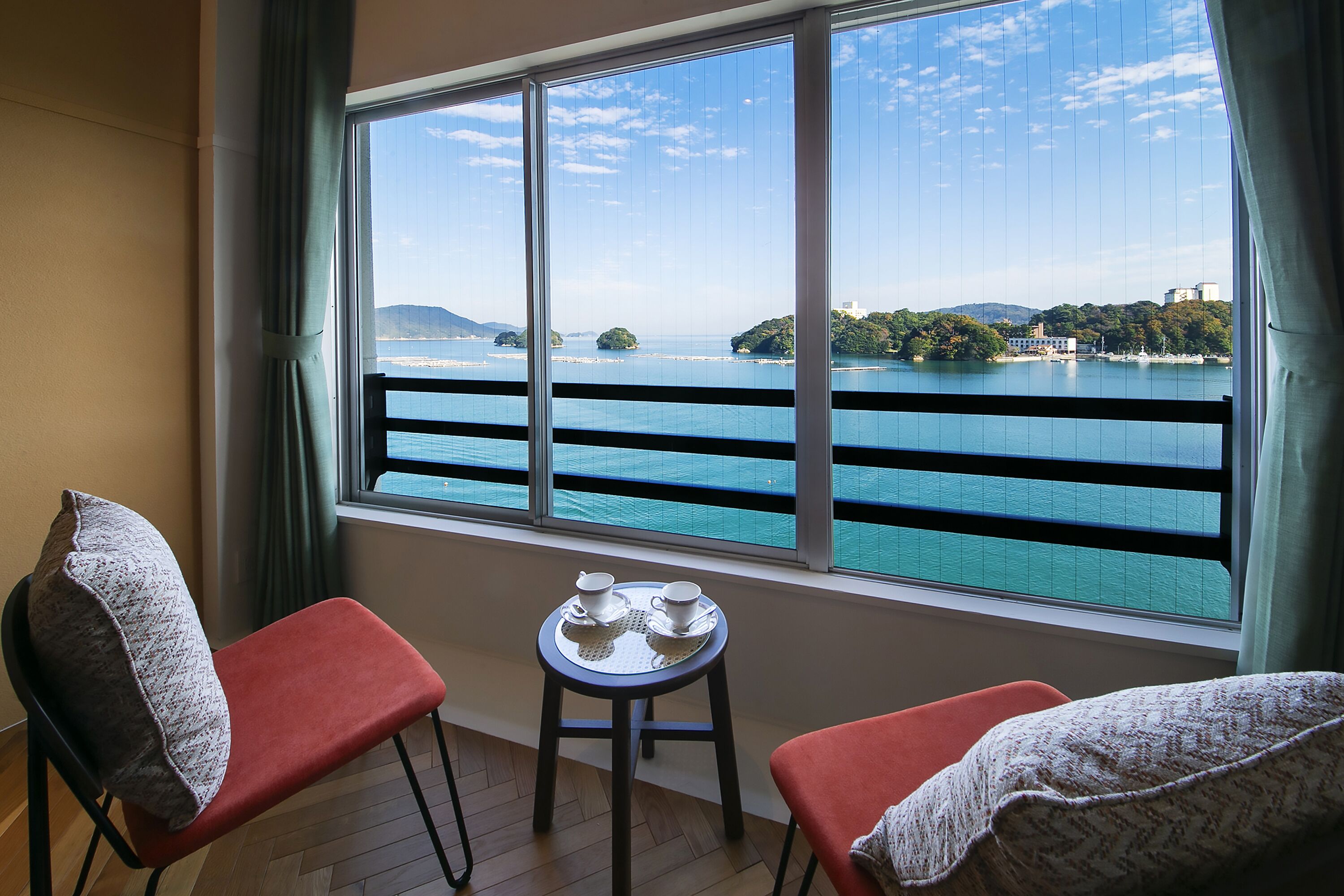 Chambre Double, non-fumeurs, vue mer | Vue de la chambre