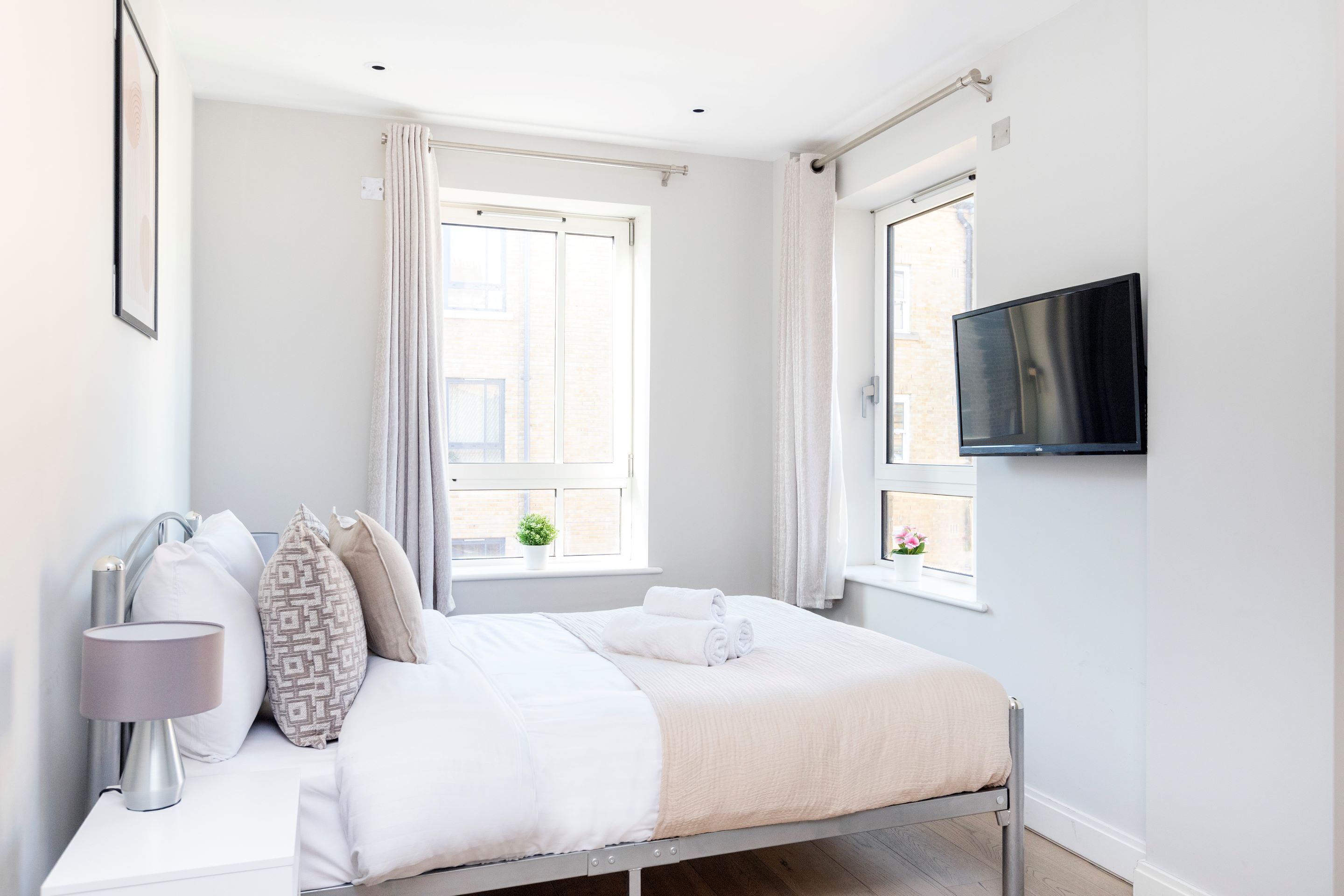 Leilighet – city | 3 soverom, individuelt dekorert, individuelt innredet og skrivebord