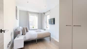 City-Apartment | 3 Schlafzimmer, individuell dekoriert, individuell eingerichtet