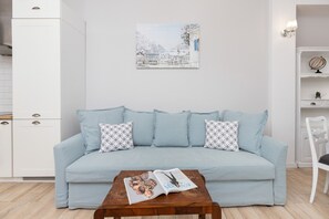 Living room - Sky Blue Apartment Waszyngton by Renters (Warsaw)