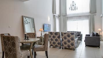 One Bedroom Duplex | Living area