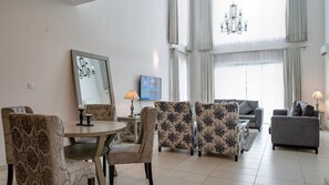 One Bedroom Duplex | Living area