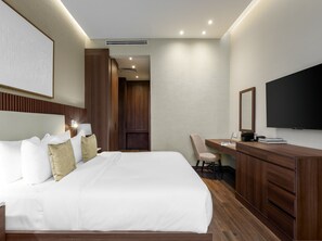 Executive kamer | Een strijkplank/strijkijzer, gratis wifi, beddengoed