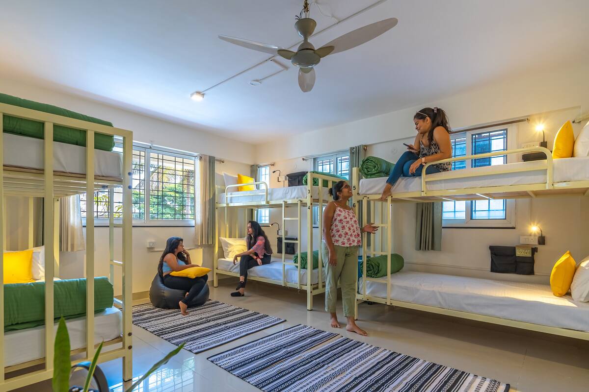 Phòng tập thể Deluxe, phòng tập thể nam và nữ (6 Bed) | Truy cập Internet không dây miễn phí, bộ trải giường