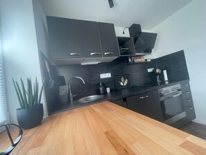 Fridge, oven, stovetop, dishwasher - Gryt Home Fewo XXL Nähe Nordsee (Ramhusen)