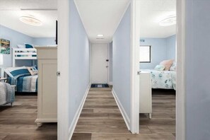 3 bedrooms, desk, iron/ironing board, WiFi