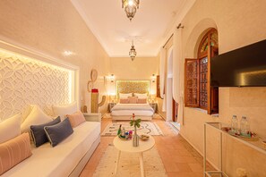 Deluxe Double Room | In-room safe, individually decorated, individually furnished - Dar Azal (Marrakech)