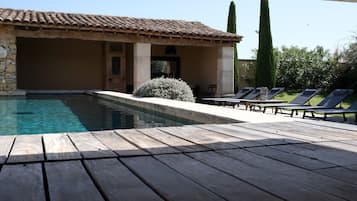 Una piscina climatizada