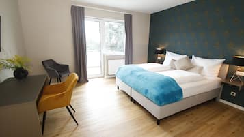 Apartment | Allergikerbettwaren, Minibar, Zimmersafe, individuell dekoriert