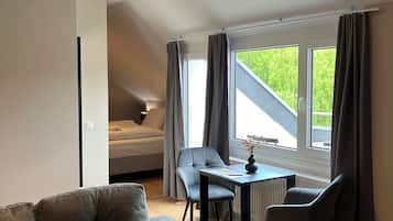 Loft | Living area | 49-inch Smart TV with digital channels