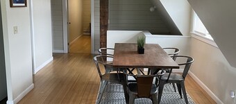 Cozy ski retreat on 200 acres of private groomed cross country ski trails.