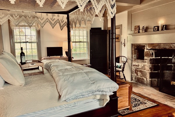 1 غرفة نوم ومكواة/لوح كي وواي فاي مجانًا وملاءات أسرّة