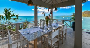 Luxury Villa | Terrace/patio - Villa Papillon (Jolly Harbour)