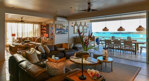 Luxury Villa | Living area - Villa Papillon (Jolly Harbour)