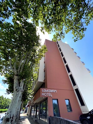 Entrée de l’hébergement 