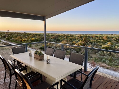 Secluded home, high up on the sand dunes over looking open ocean and Marina