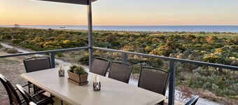 Secluded home, high up on the sand dunes over looking open ocean and Marina