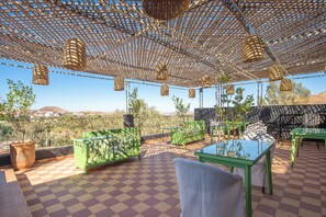 Vue depuis l’hébergement