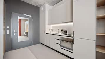 Apartamento Premium | 1 dormitorio, escritorio, tabla de planchar con plancha y wifi gratis