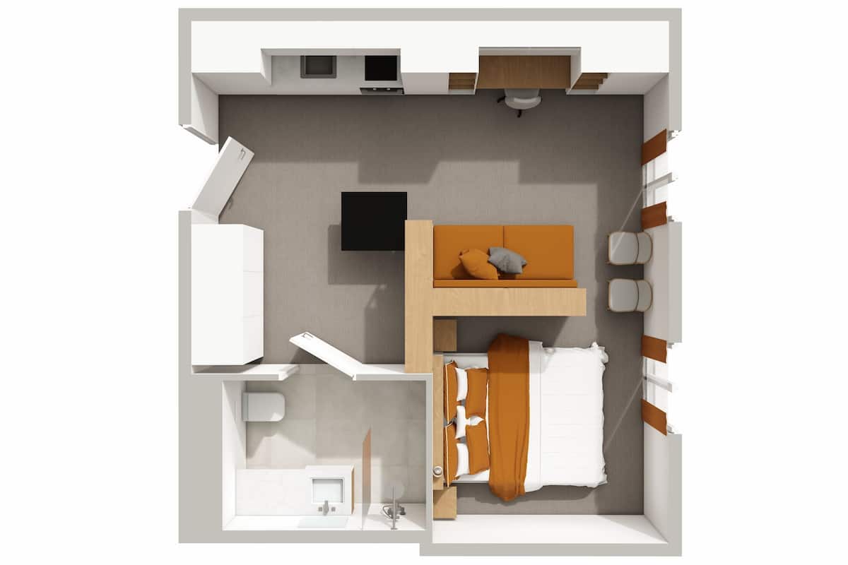 Deluxe Suite | Desk, iron/ironing board, free WiFi, bed sheets