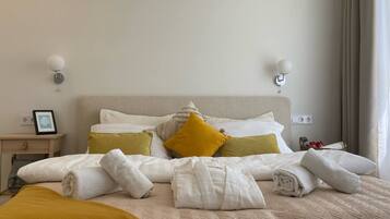 1 habitación, tabla de planchar con plancha, wifi y ropa de cama