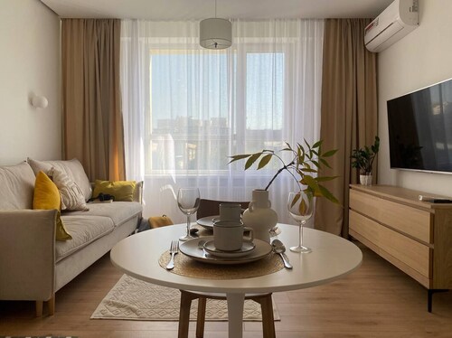 Bright and cozy apartments in the center of Almaty

