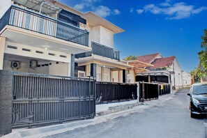 Façade de l’hébergement