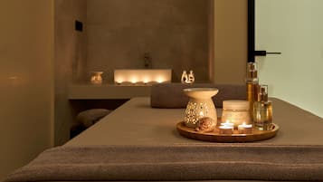 Body treatments, deep-tissue massages, massages