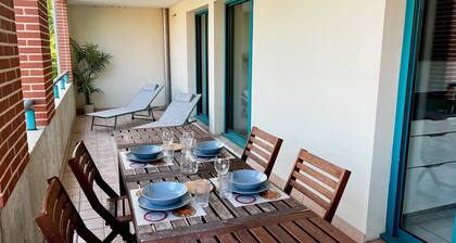 Rio L'AĂŻga - Superbe terrasse sur Garonne