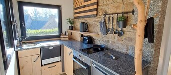 Gîte à la campagne en bord d'étang avec piscine