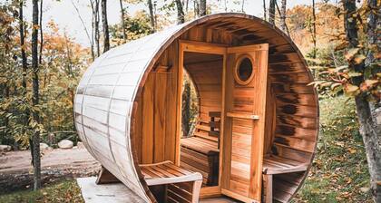 Warm Cabin in Nature With spa Sauna Citq 309153