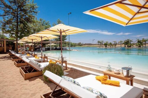 Villa Marrakech Piscine Privée vue sur Golf&atlas