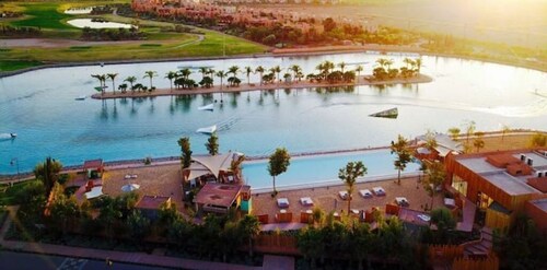 Villa Marrakech Piscine Privée vue sur Golf&atlas