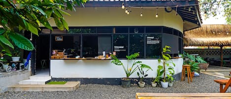 Voorkant van accommodatie