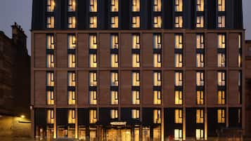 Voorkant van accommodatie