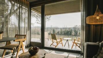 Uitzicht vanuit accommodatie