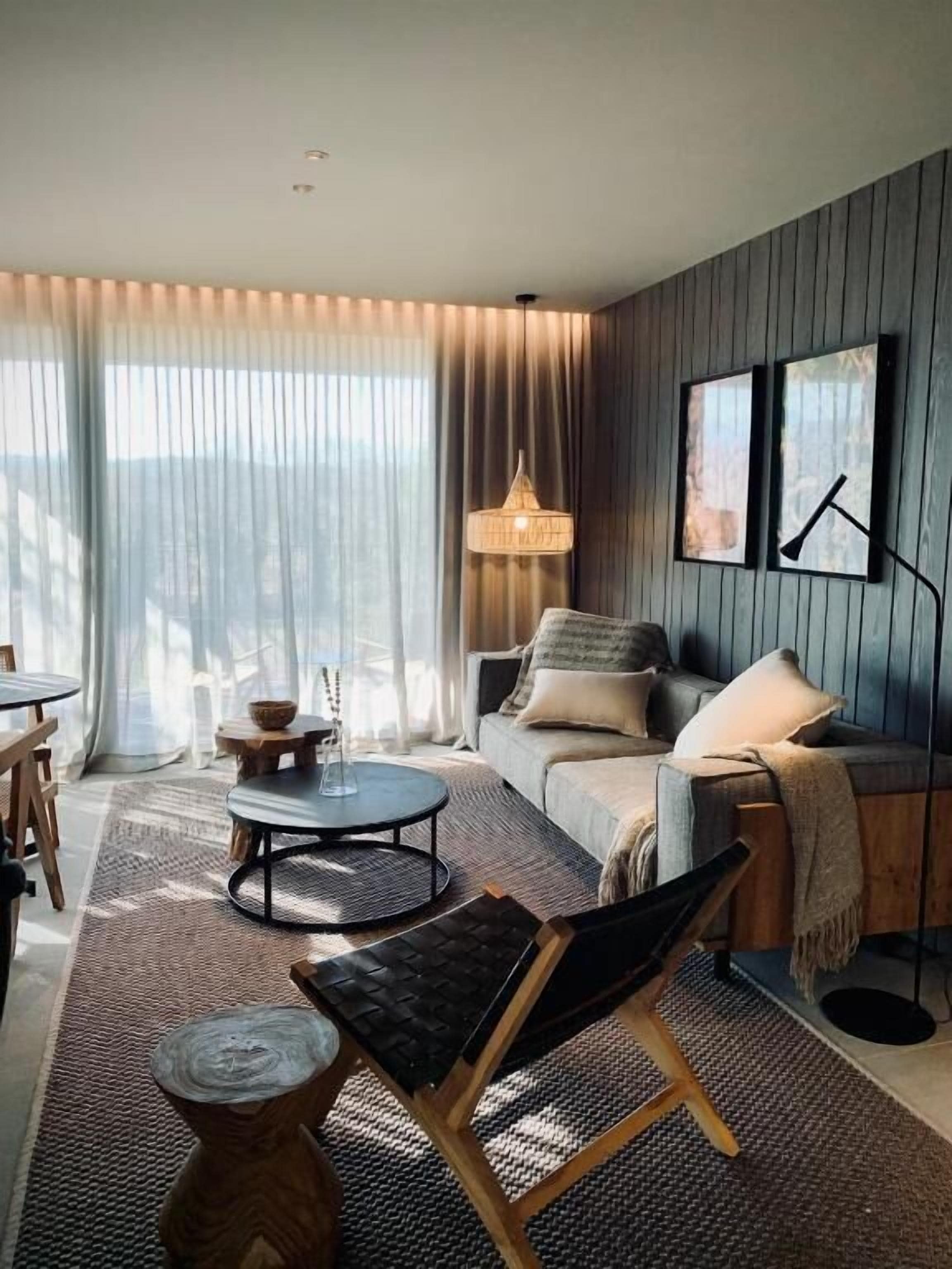 Uitzicht vanuit accommodatie