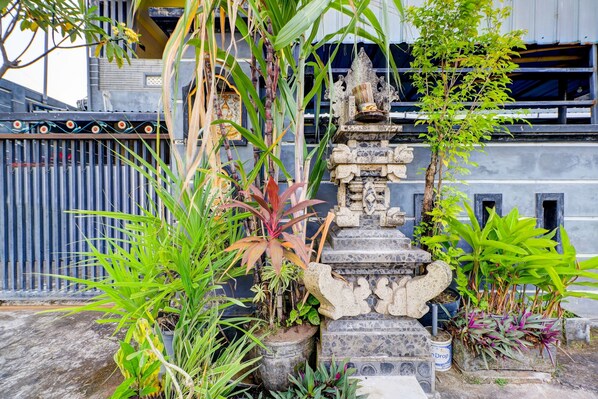Fachada de la propiedad