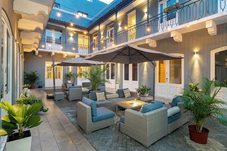 Terrace/patio. Hotel San Felipe