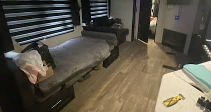 Cozy Camping experience in a home away from home. Pet friendly. Non smoking.