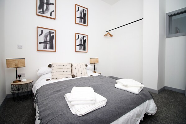 Apartamento City | 1 dormitorio, tabla de planchar con plancha, wifi gratis