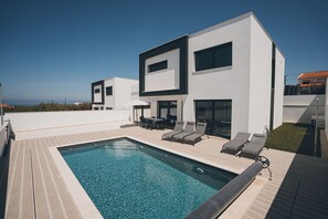 Outdoor pool - Villa Sofia Atlantica with sea view  (Atalaia)