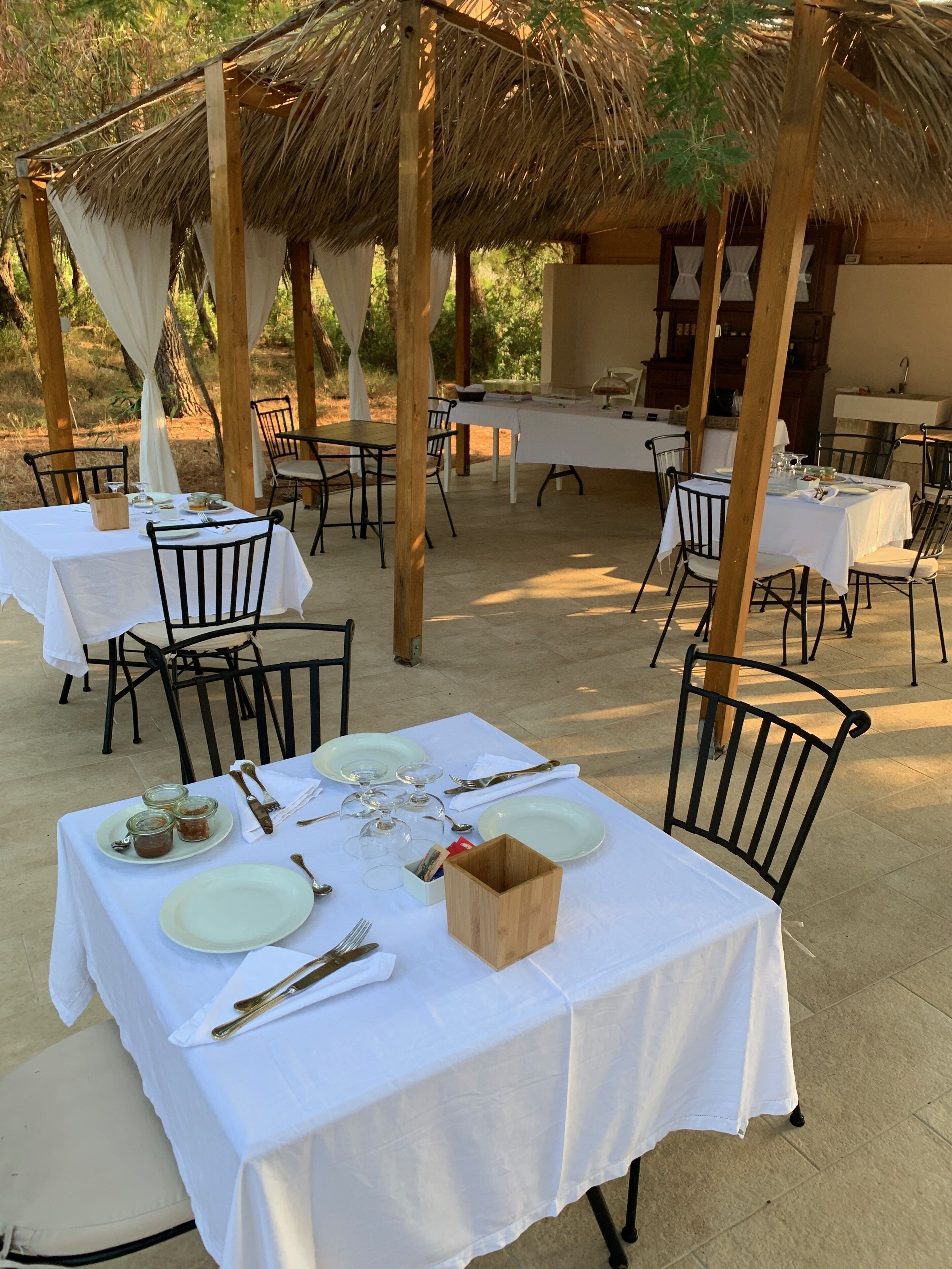 Petit déjeuner buffet compris tous les jours