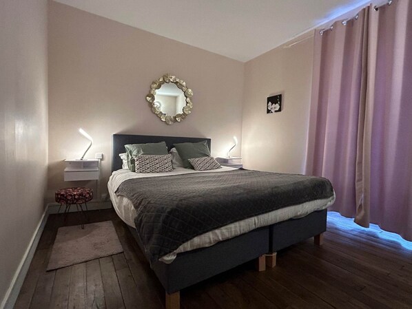 1 chambre, Wi-Fi gratuit, draps fournis