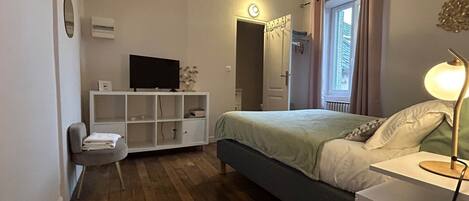 1 Schlafzimmer, kostenloses WLAN, BettwÀsche