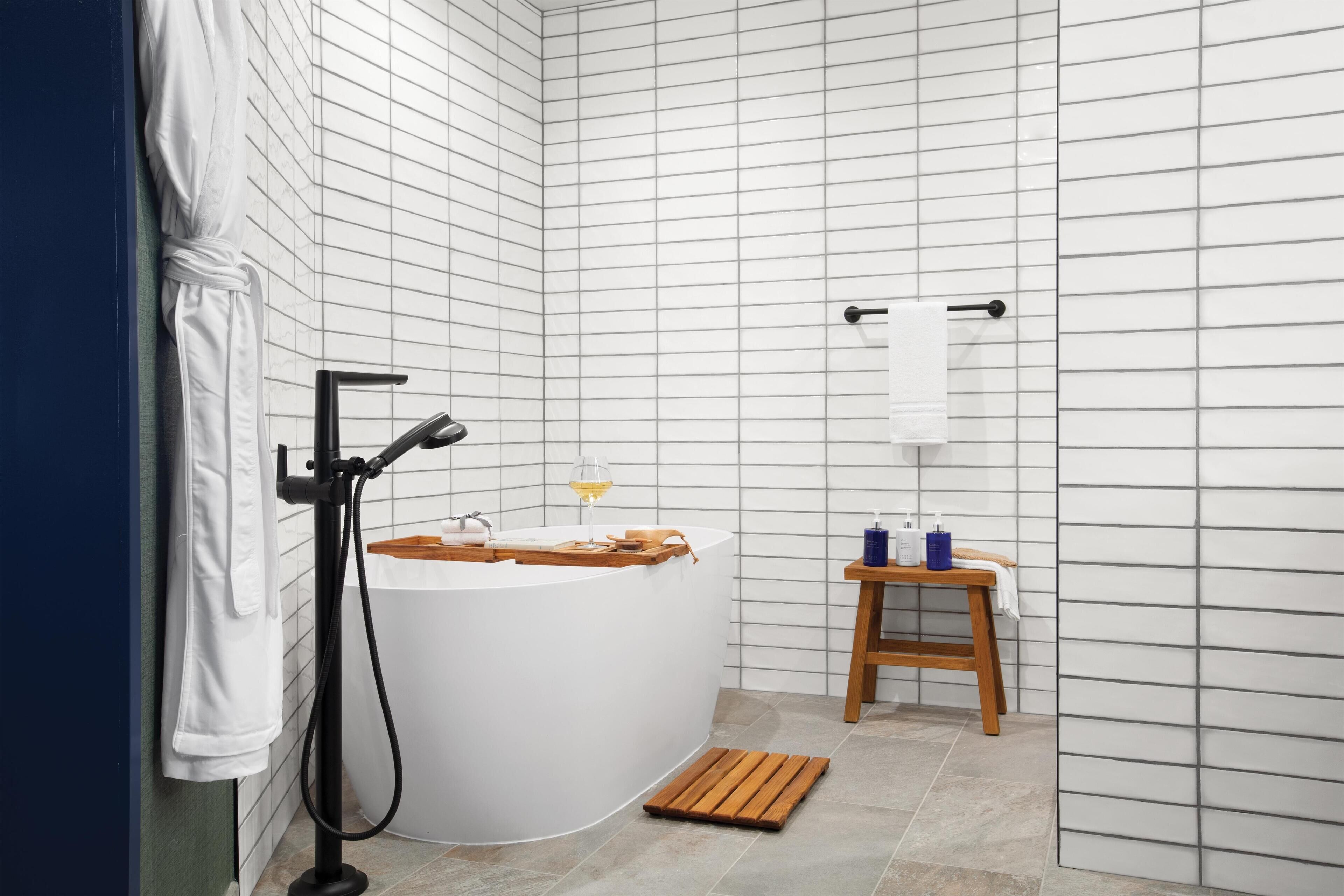 Suite, 1 King Bed (Selah Spa) | Bathroom | Designer toiletries, hair dryer, towels, soap