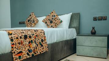 15 bedrooms, blackout curtains, soundproofing, iron/ironing board