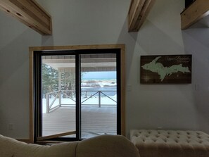 Interior - Waterfront house w/ large garage located on trail 8 in Grand Marais. (Grand Marais)